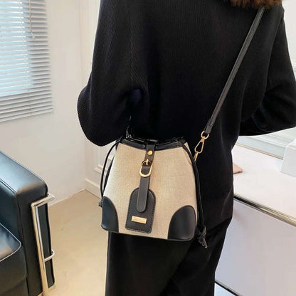 Straw Braided Adjustable Strap Crossbody Bag - Premium Crossbody Bag from Trendsi - Just $38.99! Shop now at Handbags Specialist Headquarter