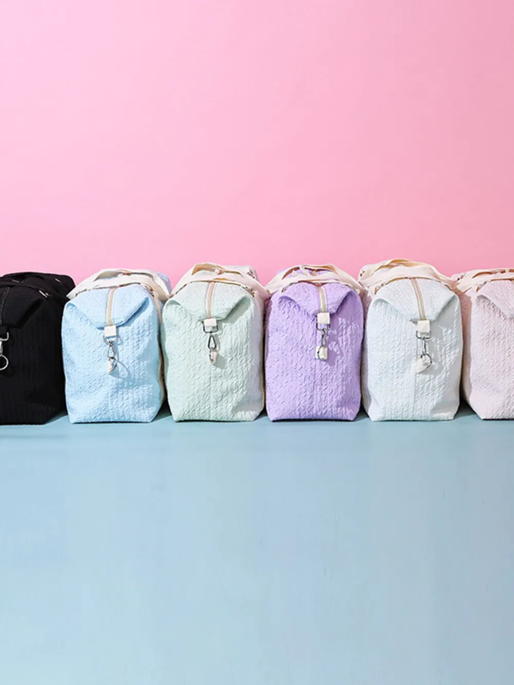 Texture Oxford Cloth Travel Bag - Premium travel-bag from Trendsi - Just $39.99! Shop now at Handbags Specialist Headquarter