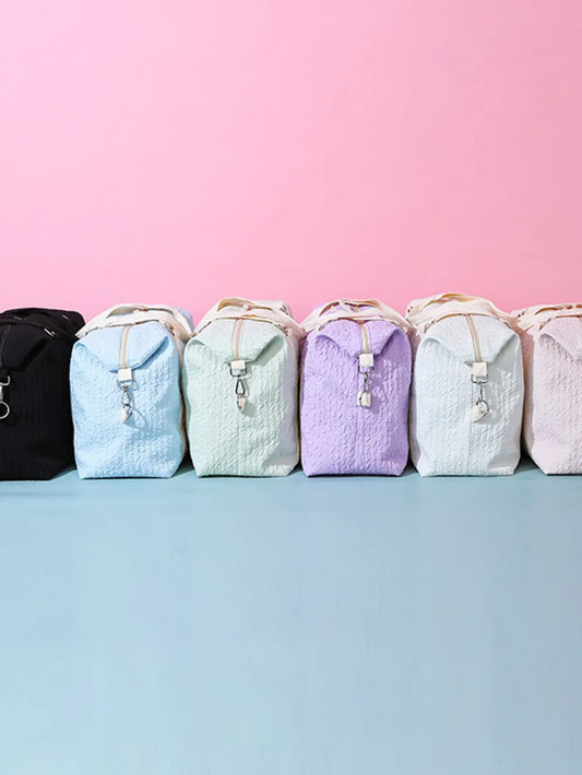 Texture Oxford Cloth Travel Bag - Premium travel-bag from Trendsi - Just $39.99! Shop now at Handbags Specialist Headquarter