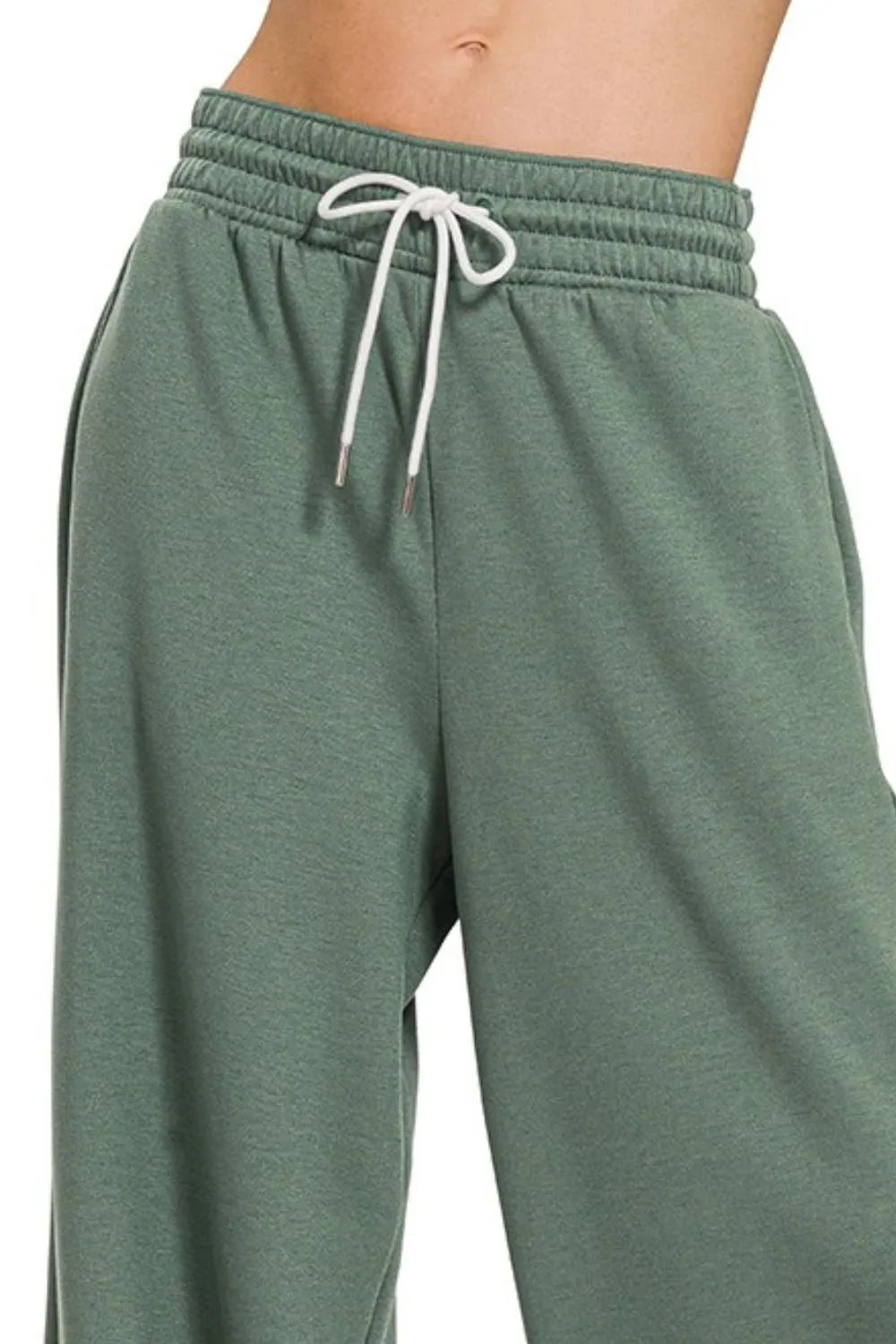 Zenana Scuba Drawstring Pants - Premium Women Pants from Trendsi - Just $26.99! Shop now at Handbags Specialist Headquarter