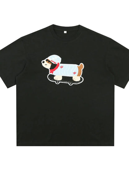 Men's Plus Size Graphic Round Neck Half Sleeve T-Shirt - Premium Men's T-Shirt from Trendsi - Just $27.99! Shop now at Handbags Specialist Headquarter