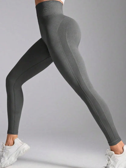 High Waist Active Leggings - Premium Leggings from Trendsi - Just $34.62! Shop now at Handbags Specialist Headquarter