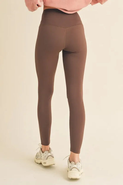 Yelete Full Size Fleece Lined High Waisted Leggings - Premium Leggings from Trendsi - Just $60.54! Shop now at Handbags Specialist Headquarter