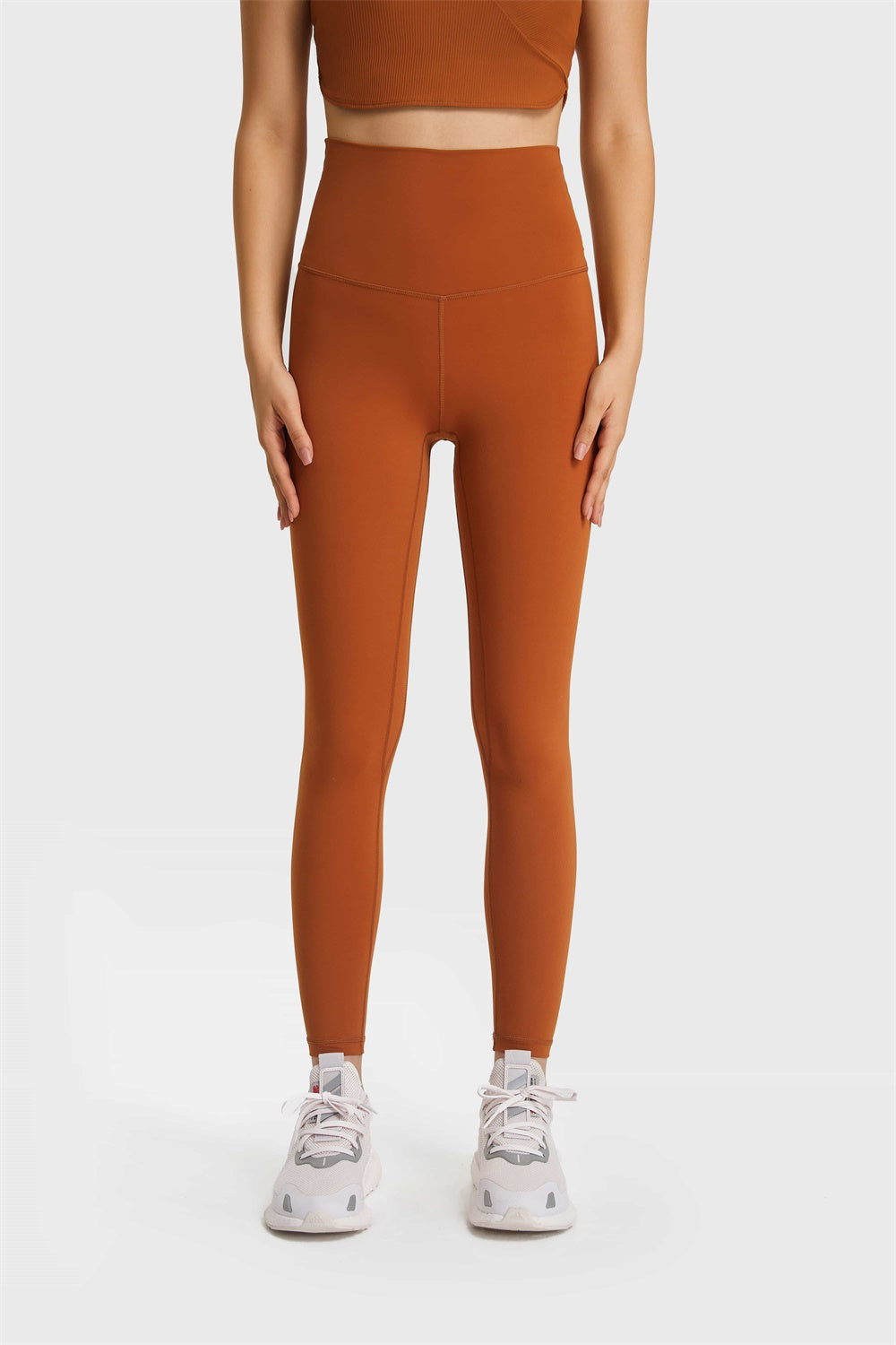 Millennia Ultra Soft High Waist Leggings - Premium Leggings from Trendsi - Just $57.72! Shop now at Handbags Specialist Headquarter