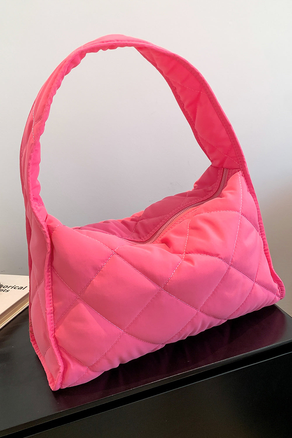 Nylon Shoulder Bag - Premium Tote Bag from Trendsi - Just $39.99! Shop now at Handbags Specialist Headquarter