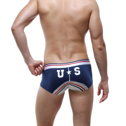 Men's Contrast Letter Panty - Premium Men's underwear from Trendsi - Just $15.22! Shop now at Handbags Specialist Headquarter