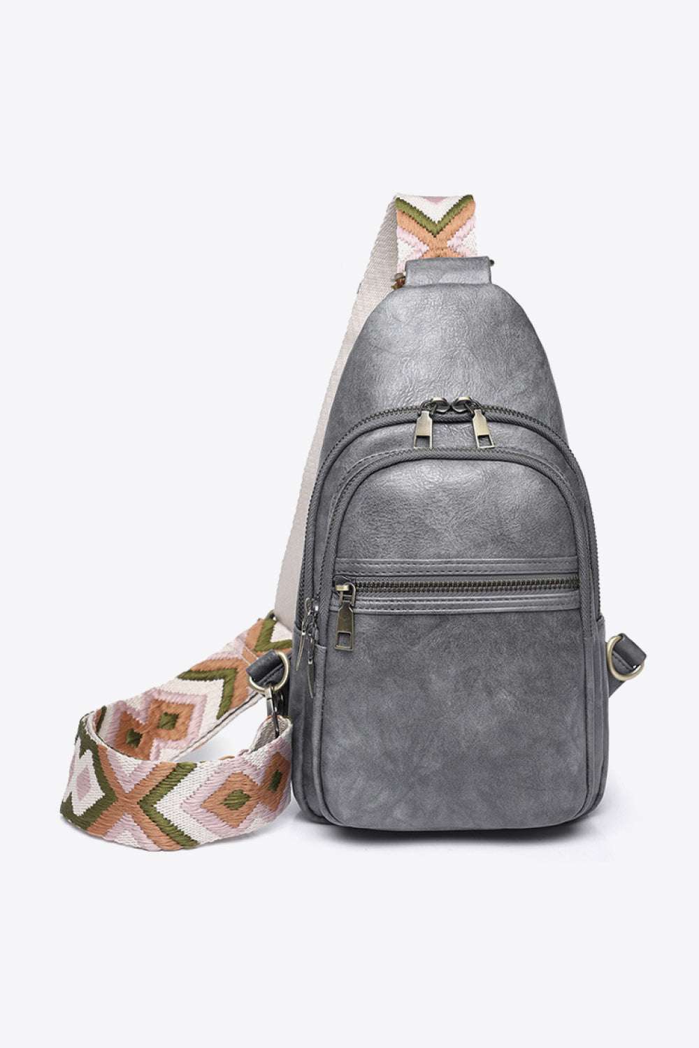 Adored It's Your Time PU Leather Sling Bag - Premium Crossbody Bag from Trendsi - Just $45.99! Shop now at Handbags Specialist Headquarter