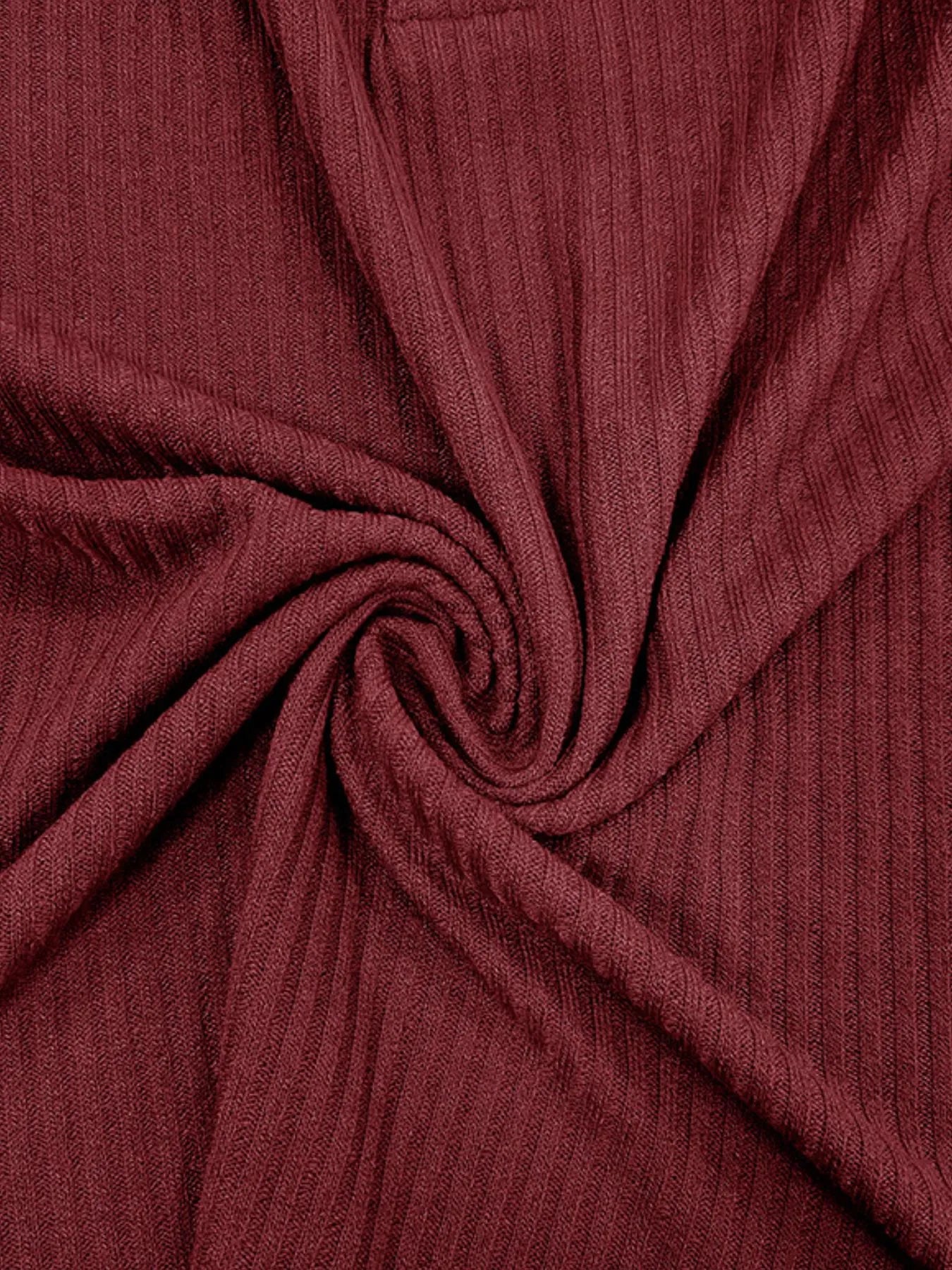 Men's Ribbed Knit Long Sleeve Polo - Premium Men's Polo shirt from Trendsi - Just $28.18! Shop now at Handbags Specialist Headquarter