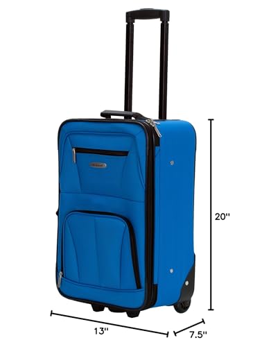 Rockland Expandable Dot Luggage Set - 2 Piece
