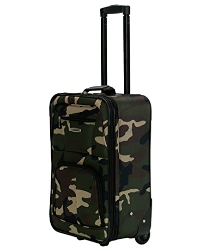 Charcoal Rockland Journey Expandable Luggage Set