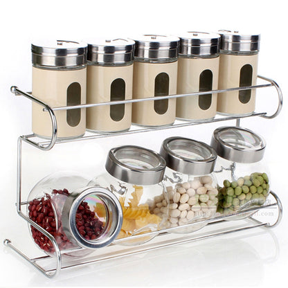 FlavorGlas Spice Jar Set - Elegant & Practical