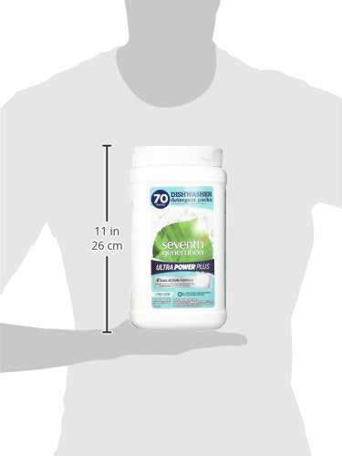 SeventhGen Citrus Sparkle Dishwasher Tabs Duo Pack