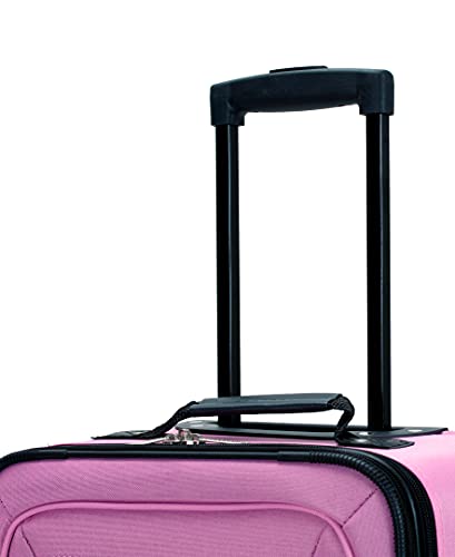 Charcoal Rockland Journey Expandable Luggage Set