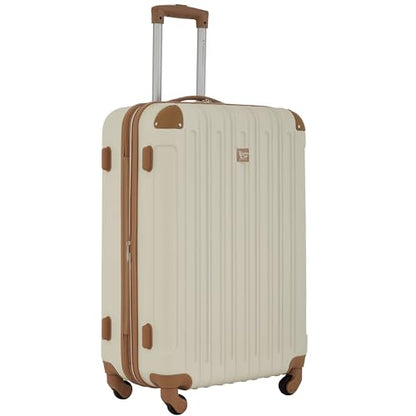 Rose Gold Hardside Luggage Set - 4-Piece Travel Kit