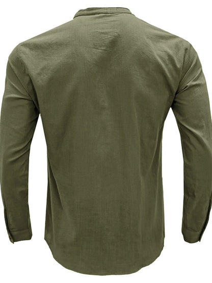 Men's Basic style Button Detail Polo - Premium Men's Polo shirt from Trendsi - Just $41.99! Shop now at Handbags Specialist Headquarter