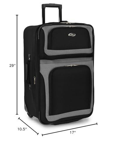 U.S. Traveler New Yorker Expandable Luggage Set