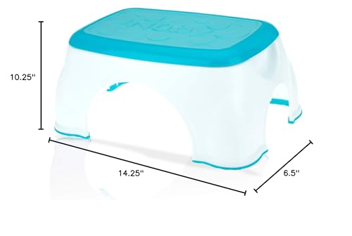 Nuby Gray Step Up Stool for Kids