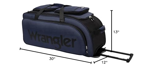 Wrangler Wesley Rolling Duffel Bag