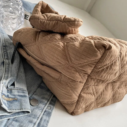 Polyester Medium Tote Bag - Premium Tote Bag from Trendsi - Just $32.99! Shop now at Handbags Specialist Headquarter