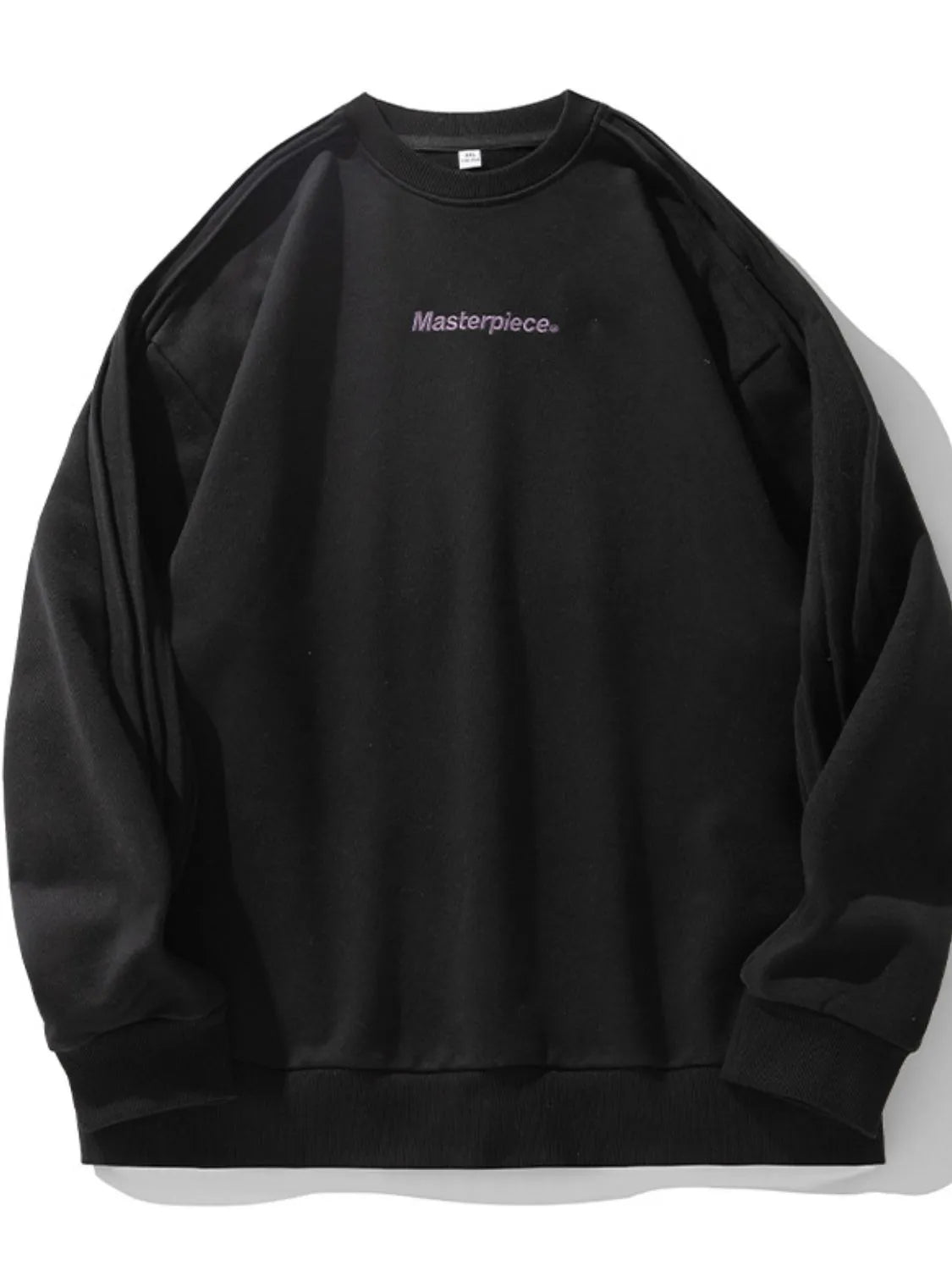 Men's Letter Round Neck Long Sleeve Sweatshirt - Premium Men's Sweatshirts from Trendsi - Just $44! Shop now at Handbags Specialist Headquarter