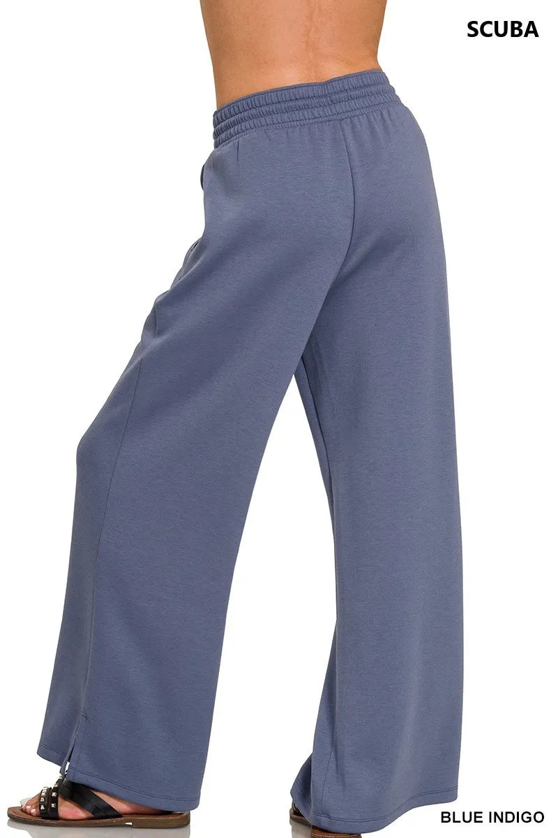 Zenana Scuba Drawstring Pants - Premium Women Pants from Trendsi - Just $26.99! Shop now at Handbags Specialist Headquarter