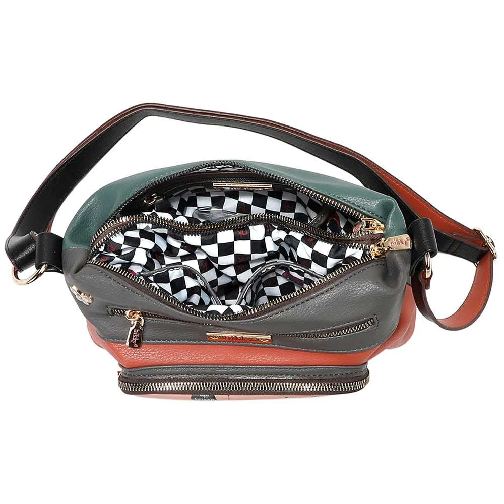 Nicole Lee USA Eco-Leather Adjustable Strap Crossbody Bag - Premium Crossbody Bag from Trendsi - Just $41.99! Shop now at Handbags Specialist Headquarter