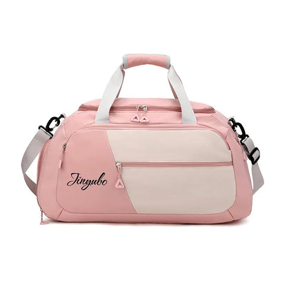 Contrast Nylon Travel Bag - Premium travel-bag from Trendsi - Just $44.99! Shop now at Handbags Specialist Headquarter