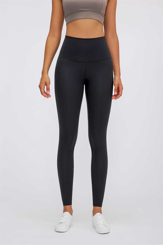 Millennia Ultra Soft High Waist Leggings - Premium Leggings from Trendsi - Just $57.72! Shop now at Handbags Specialist Headquarter