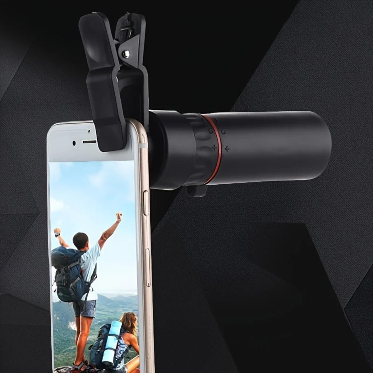 2000x25 HD Monocular Telescope Mini Portable Mobile Phone Telescope With Holder Outdoor Camping Hunting Birdwatching Telescopes - Premium  from Shop1103847253 Store - Just $19.99! Shop now at Handbags Specialist Headquarter