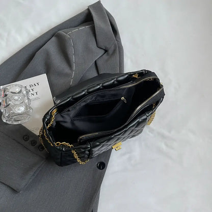 PU Leather Shoulder Bag - Premium handbags from Trendsi - Just $40.99! Shop now at Handbags Specialist Headquarter