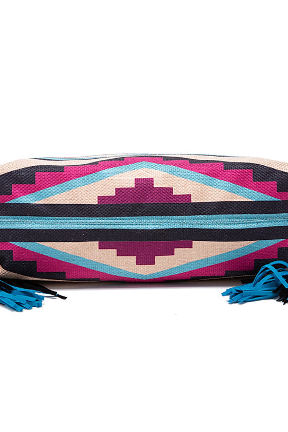 Geometric Canvas Tote Bag - Premium Tote Bag from Trendsi - Just $48.99! Shop now at Handbags Specialist Headquarter