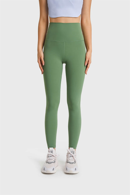 Millennia Ultra Soft High Waist Leggings - Premium Leggings from Trendsi - Just $57.72! Shop now at Handbags Specialist Headquarter