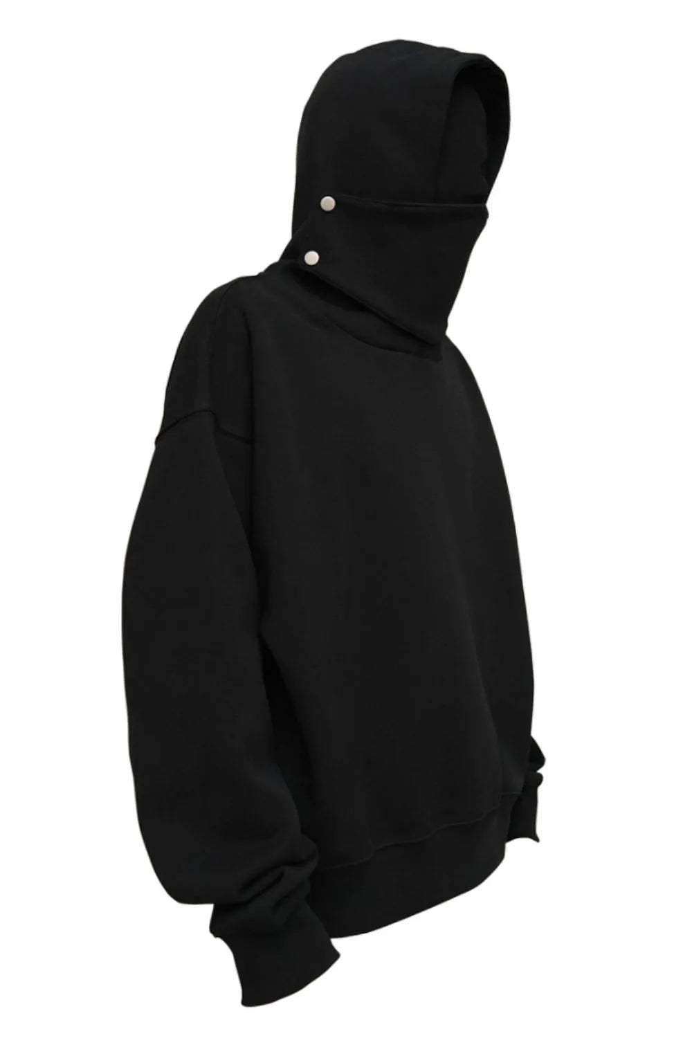 Men's Long Sleeve Hoodie with Mask - Premium Men's Sweatshirts from Trendsi - Just $105.14! Shop now at Handbags Specialist Headquarter