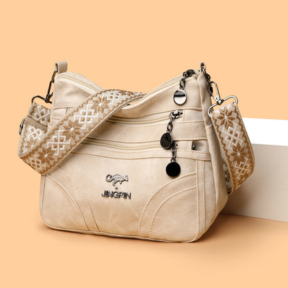 ChicMax Soft Leather Tote - Women's Large Shoulder Bag