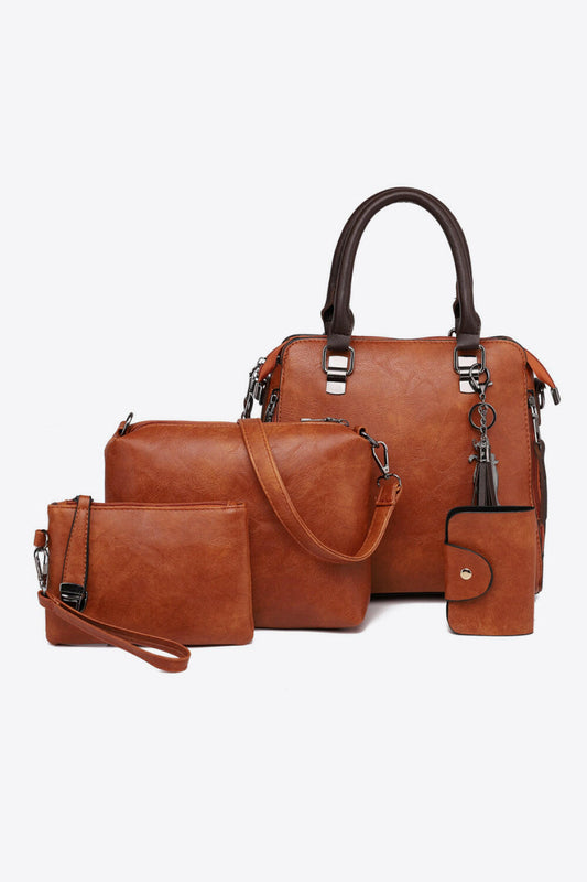 PU Leather Bag Set.