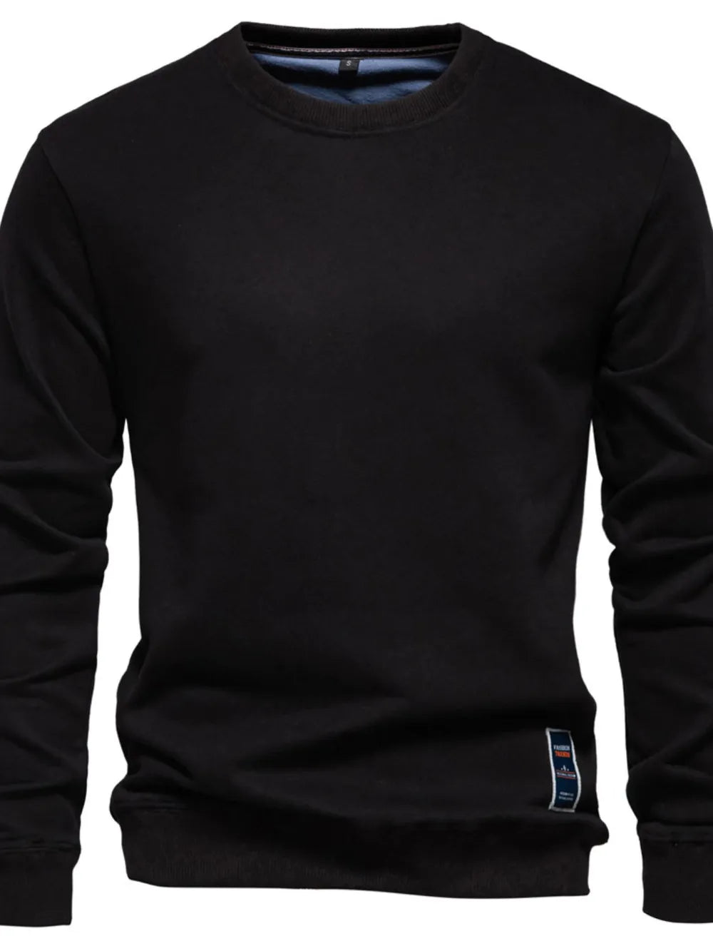 Men's Round Neck Long Sleeve Sweatshirt - Premium Men's Sweatshirts from Trendsi - Just $33.88! Shop now at Handbags Specialist Headquarter