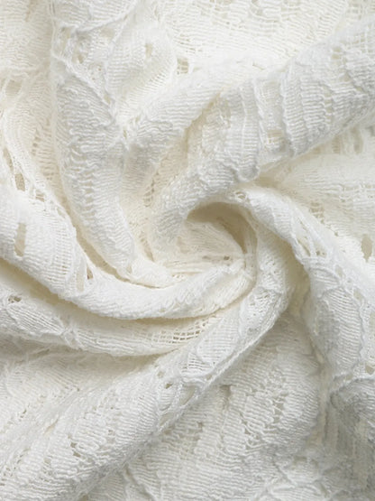 Lace Wide Leg Pants - Premium Women Pants from Trendsi - Just $41.99! Shop now at Handbags Specialist Headquarter