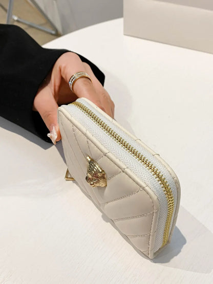 PU leather Solid Color Wallet - Premium Wallet from Trendsi - Just $20.99! Shop now at Handbags Specialist Headquarter