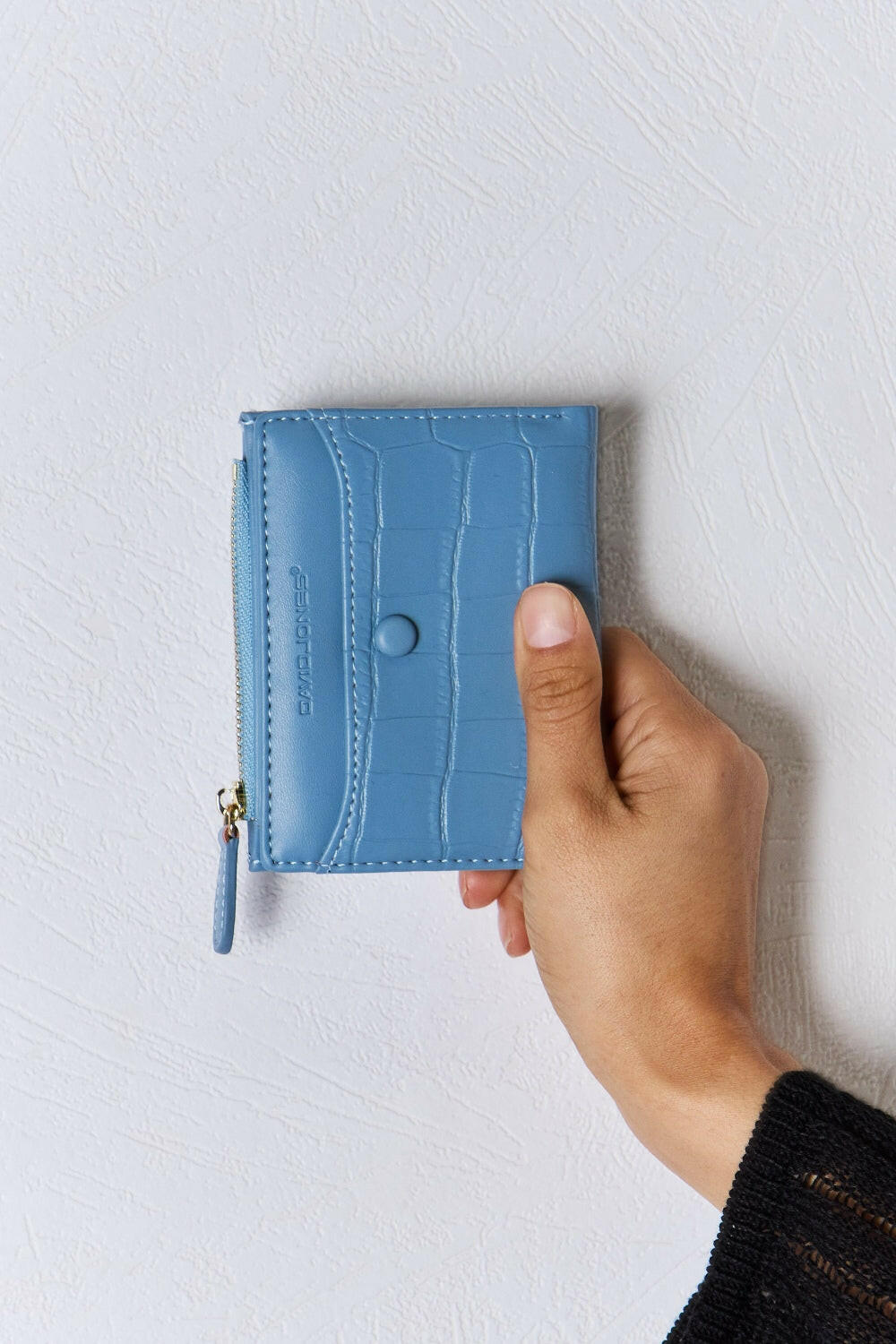 David Jones Texture PU Leather Mini Wallet.