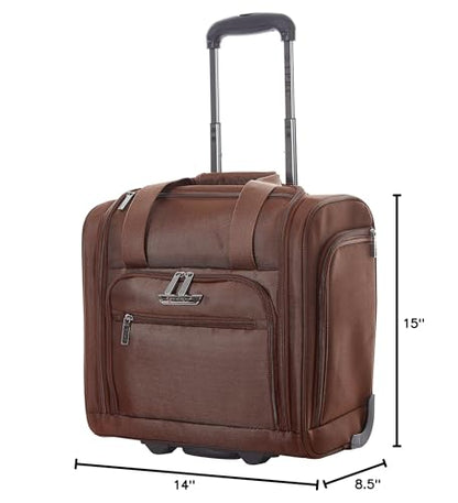 TPRC Smart Purple Underseat Carry-On with USB Port