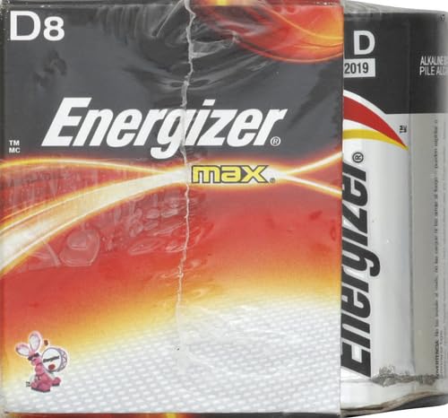 Energizer Premium D Alkaline Batteries 8-Pack