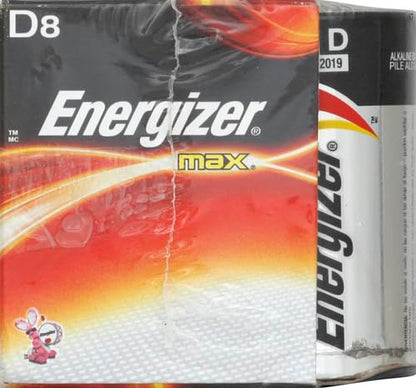 Energizer Premium D Alkaline Batteries 8-Pack