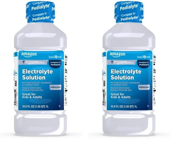 Electrolyte Hydration Solution - Unflavored 33.8 oz