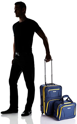 Rockland Expandable Dot Luggage Set - 2 Piece
