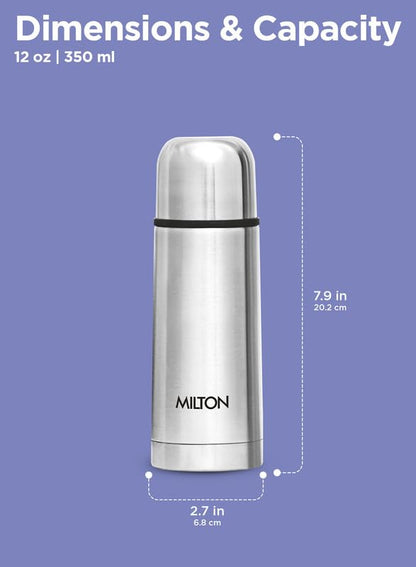 Milton Flip Lid Thermosteel 500ml - 24hr Hot & Cold
