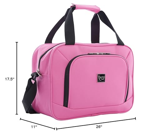 Rose Gold Hardside Luggage Set - 4-Piece Travel Kit