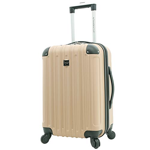 Rose Gold Hardside Luggage Set - 4-Piece Travel Kit