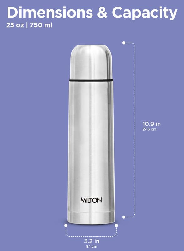 Milton Flip Lid Thermosteel 500ml - 24hr Hot & Cold