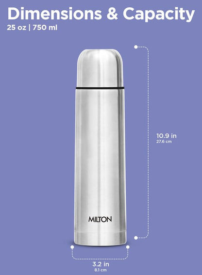 Milton Flip Lid Thermosteel 500ml - 24hr Hot & Cold