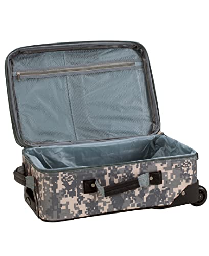 Charcoal Rockland Journey Expandable Luggage Set